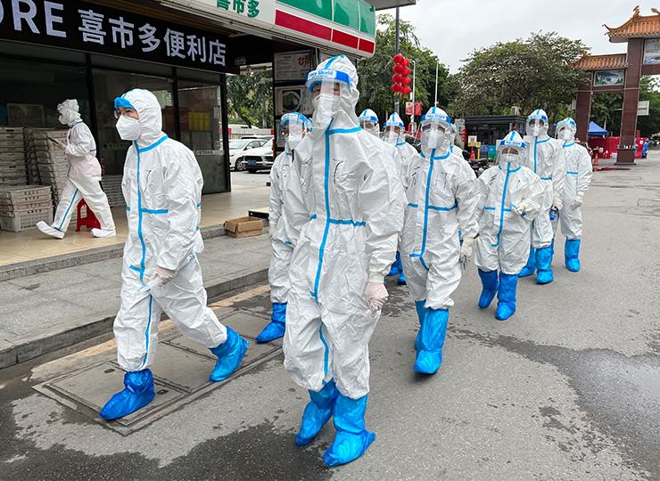 集团党员助力广州疫情封控区，筑牢抗疫“长城”